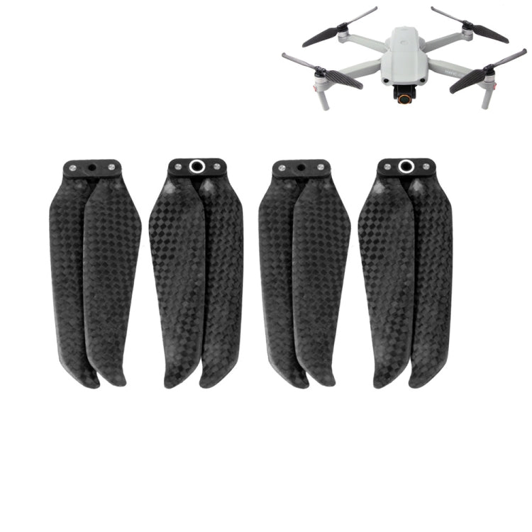 2 Pairs Sunnylife 7238F-CF2 Carbon Fiber Propeller for DJI Mavic Air 2 - DJI & GoPro Accessories by Sunnylife | Online Shopping UK | buy2fix