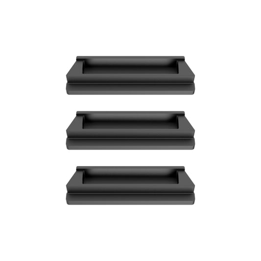 3 PCS Sunnylife AIR2-DC258 Silicone Battery Dust Plug for DJI Mavic Air 2(Black) by Sunnylife