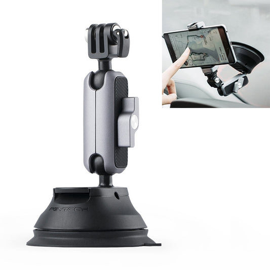 PGYTECH P-GM-132 Action Camera Suction Cup Phone Holder for DJI Osmo Action & GoPro 8/7(Silver) - DJI & GoPro Accessories by PGYTECH | Online Shopping UK | buy2fix