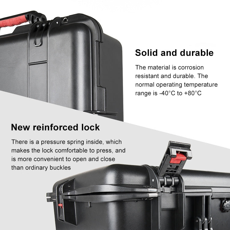 PGYTECH P-RH-001 Shockproof Waterproof Explosion-proof Hard Box Carrying Case for DJI Ronin-S, Size: 63.4x50.3cm(Black) - DJI & GoPro Accessories by PGYTECH | Online Shopping UK | buy2fix