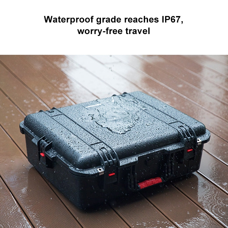 PGYTECH P-RH-001 Shockproof Waterproof Explosion-proof Hard Box Carrying Case for DJI Ronin-S, Size: 63.4x50.3cm(Black) - DJI & GoPro Accessories by PGYTECH | Online Shopping UK | buy2fix