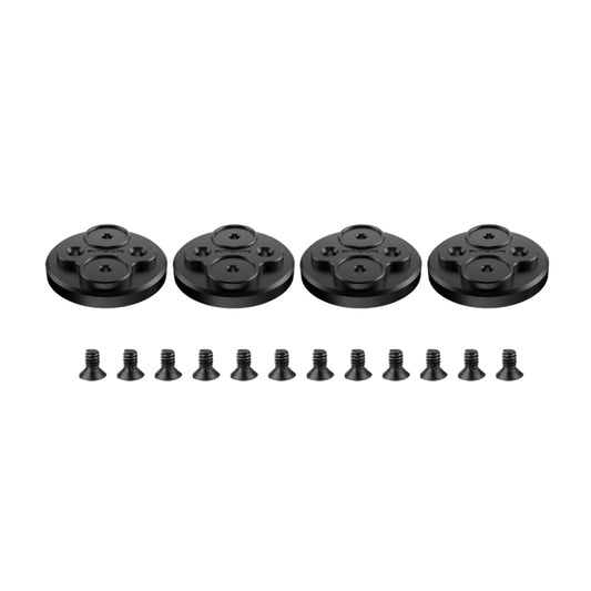 4 PCS Sunnylife Motor Metal Protection Cover for DJI Mini 2 (Black) by Sunnylife