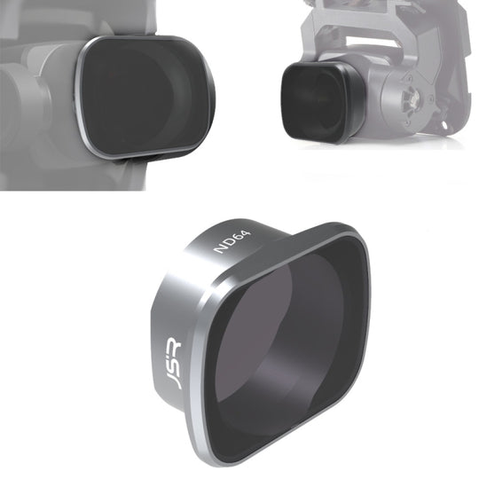 Filtre d'objectif JSR KS ND64 pour DJI FPV, cadre en alliage d'aluminium