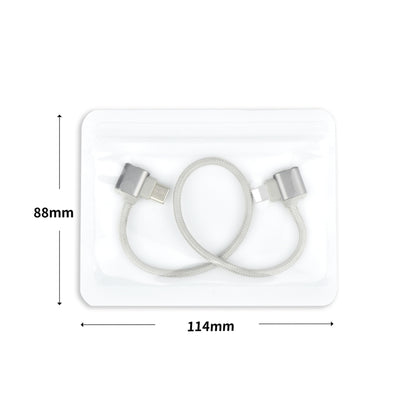 STARTRC For DJI Mavic Air 2 / Air 2S / Mini 2 Type-C / USB-C to 8 Pin Dual-way Transmission Data Cable, Length: 30cm(White) - DJI & GoPro Accessories by STARTRC | Online Shopping UK | buy2fix