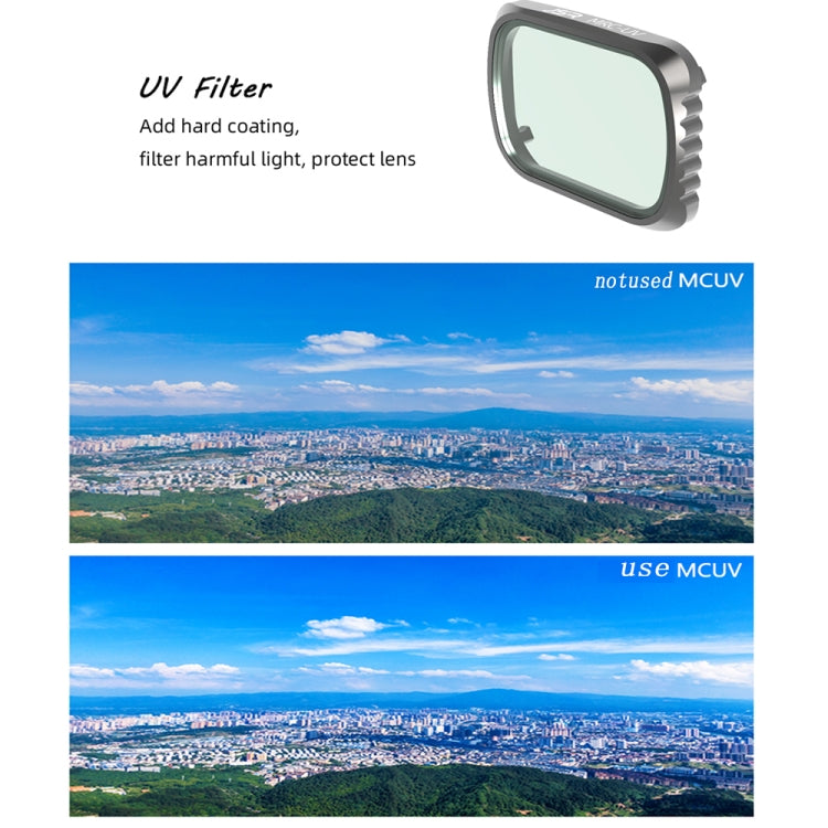 JSR KS MCUV Lens Filter for DJI Air 2S, Aluminum Frame - DJI & GoPro Accessories by JSR | Online Shopping UK | buy2fix