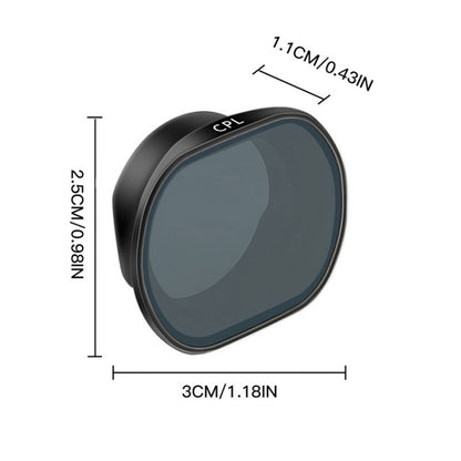 RCSTQ CPL Drone Lens Filter for DJI FPV - DJI & GoPro Accessories by RCSTQ | Online Shopping UK | buy2fix