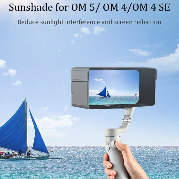 STARTRC Controller Phone Sunshade for DJI OM 5 / OM 4 SE / OM 4(Grey) - DJI & GoPro Accessories by buy2fix | Online Shopping UK | buy2fix