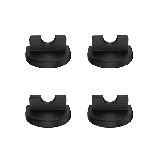 Sunnylife DC339 4 PCS Silicone Anti-release Plug for DJI Action 2 (Black) by Sunnylife