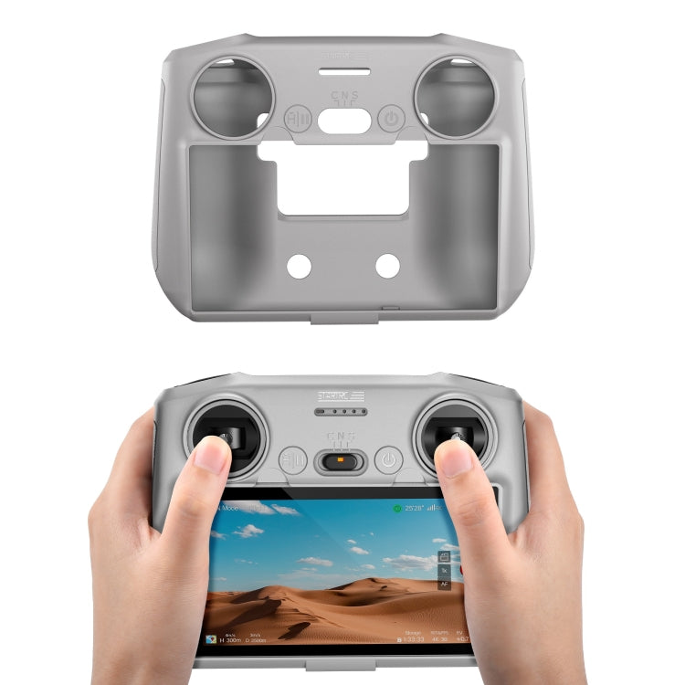 STARTRC Silicone Shockproof Anti-scratch Case for DJI Mini 3 Pro Remote Control(Grey) - Case & Bags by STARTRC | Online Shopping UK | buy2fix