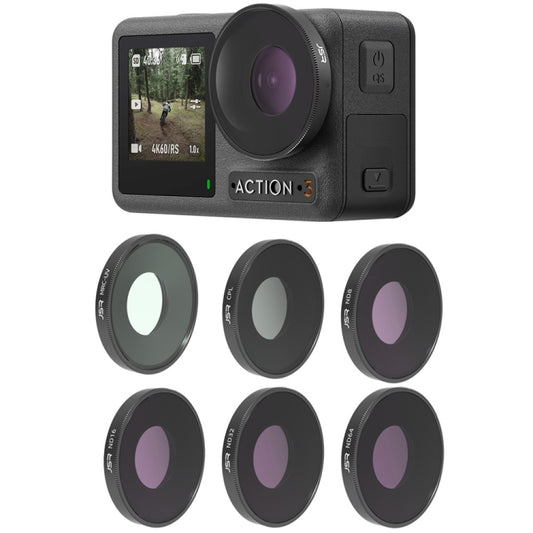 JSR 4 in 1 UV CPL ND8 ND16 ND32 ND64 Lens Filter For DJI Osmo Action 3 / GoPro Hero11 Black / HERO10 Black / HERO9 Black - DJI & GoPro Accessories by JSR | Online Shopping UK | buy2fix
