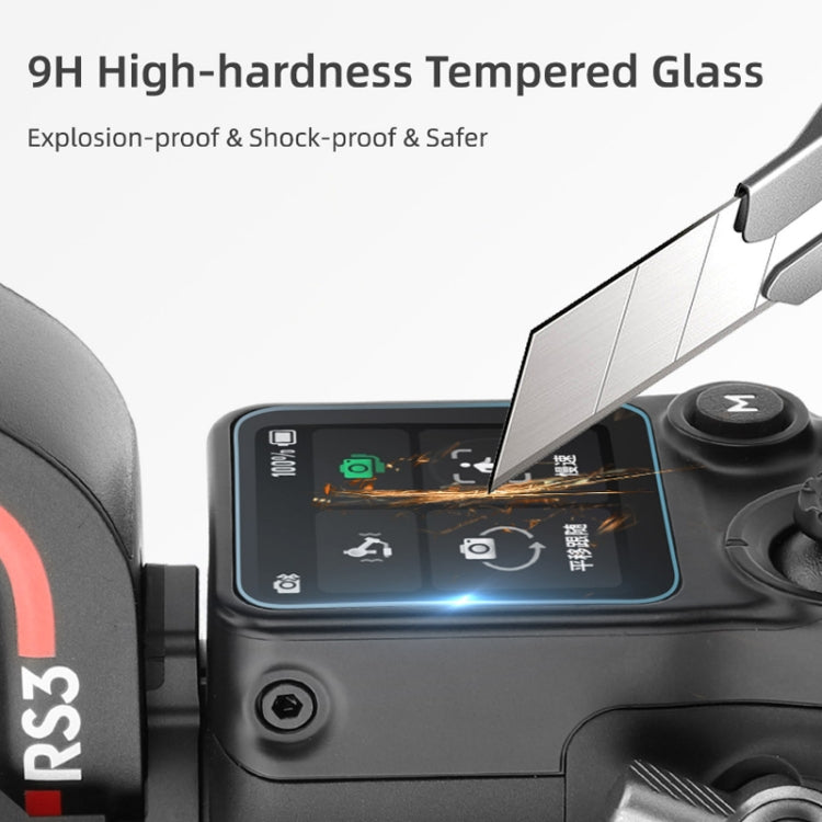 For DJI RS3 / RS3 Pro Explosion-proof Tempered Glass Screen Film - DJI & GoPro Accessories by buy2fix | Online Shopping UK | buy2fix