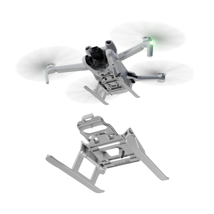 For DJI Mini 3 STARTRC Folding Anti-fall Heightened Landing Gear Training Rack (Grey) - DJI & GoPro Accessories by STARTRC | Online Shopping UK | buy2fix