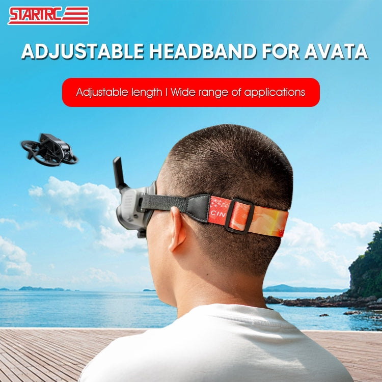 For DJI Avata Goggles 2 STARTRC Headband Elastic Straps(Blue) - DJI & GoPro Accessories by STARTRC | Online Shopping UK | buy2fix