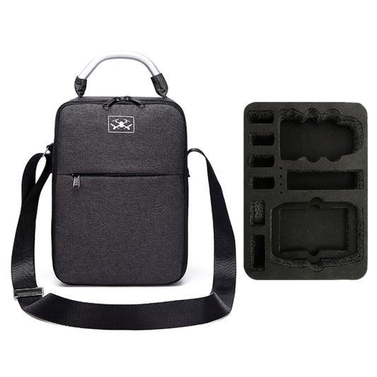 For DJI Mini 2 SE Shockproof Single Shoulder Storage Carrying Case Box Bag, Size: 30 x 22 x 8.5cm (Black) by buy2fix