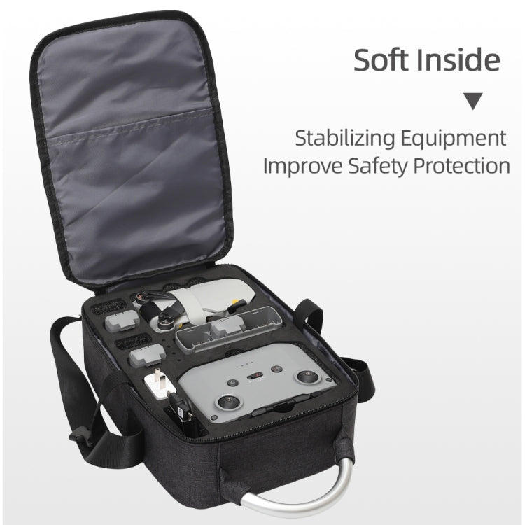 For DJI Mini 2 SE Shockproof Single Shoulder Storage Carrying Case Box Bag, Size: 30 x 22 x 8.5cm (Black) - DJI & GoPro Accessories by buy2fix | Online Shopping UK | buy2fix