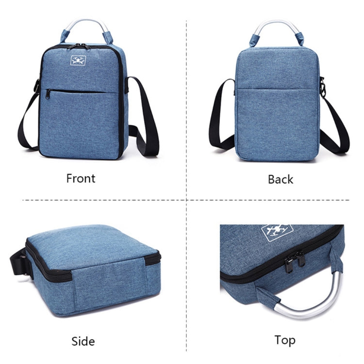 For DJI Mini 2 SE Shockproof Single Shoulder Storage Carrying Case Box Bag, Size: 30 x 22 x 10cm (Blue) - DJI & GoPro Accessories by buy2fix | Online Shopping UK | buy2fix