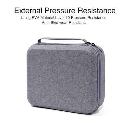 For DJI Mini 2 SE Grey Shockproof Carrying Hard Case Drone Storage Bag, Size: 24 x 19 x 9cm (Black) - DJI & GoPro Accessories by buy2fix | Online Shopping UK | buy2fix