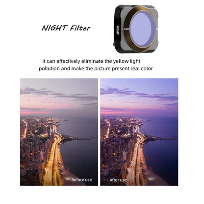 JSR Drone NIGHT Light Pollution Reduction  Lens Filter for DJI MAVIC Air 2 - DJI & GoPro Accessories by JSR | Online Shopping UK | buy2fix