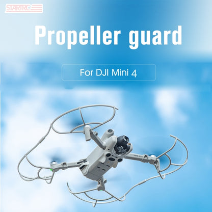 For DJI Mini 4 Pro STARTRC Drone Propeller Protective Guard Anti-collision Ring (Grey) - Others by SriHome | Online Shopping UK | buy2fix