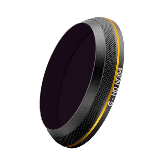 PGYTECH X4S-HD ND64 Gold-edge Lens Filter for DJI Inspire 2 / X4S Gimbal Camera Drone Accessories by PGYTECH