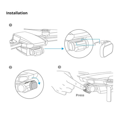 PGYTECH P-12A-017 UV Lens Filter for DJI Mavic Mini Drone Accessories - DJI & GoPro Accessories by PGYTECH | Online Shopping UK | buy2fix