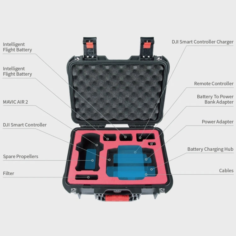 PGYTECH P-16A-037 Portable Safety Box Waterproof and Moisture-proof Storage Bag for DJI Mavic Air 2 - DJI & GoPro Accessories by PGYTECH | Online Shopping UK | buy2fix