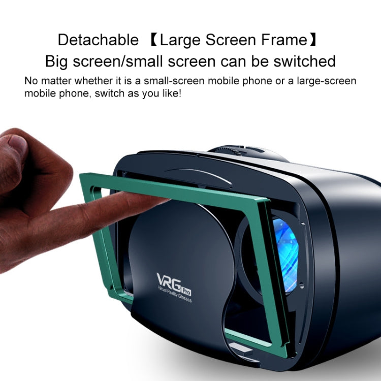 VRG Pro Audio Video Version All-in-one Mobile Phone 3D VR Glasses - Consumer Electronics by buy2fix | Online Shopping UK | buy2fix