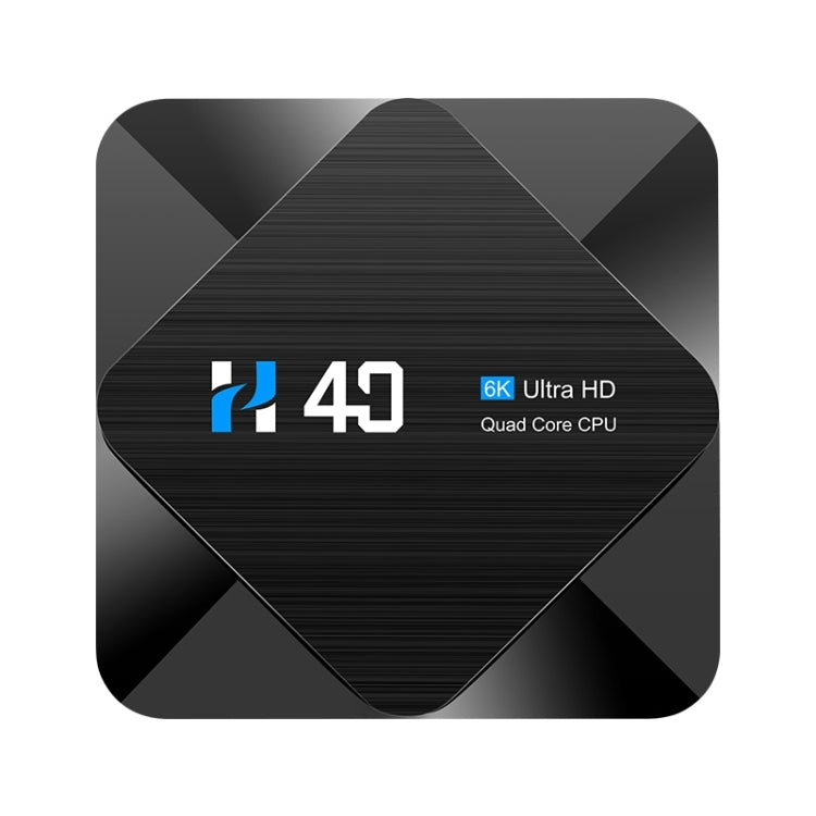 H40 4K Ultra HD Smart TV BOX Android 10.0 Media Player with Remote Control, Quad-core, RAM: 4GB, ROM: 32GB(AU Plug) - Amlogic S905 by buy2fix | Online Shopping UK | buy2fix