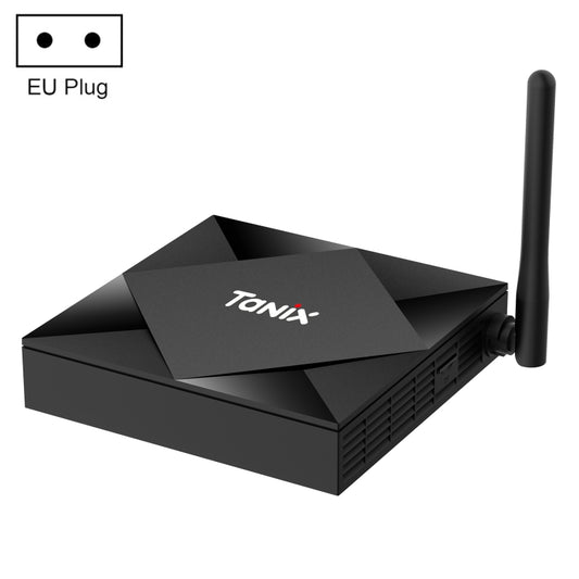 TANIX TX6s 4K Smart TV BOX Android 10 Media Player wtih Remote Control, Quad Core Allwinner H616, without Bluetooth Function, RAM: 2GB, ROM: 8GB, 2.4GHz WiFi, EU Plug - Consumer Electronics by buy2fix | Online Shopping UK | buy2fix
