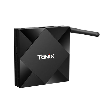 TANIX TX6s 4K Smart TV BOX Android 10 Media Player with Remote Control, Quad Core Allwinner H616, RAM: 4GB, ROM: 32GB, 2.4GHz/5GHz WiFi, Bluetooth, AU Plug - Consumer Electronics by buy2fix | Online Shopping UK | buy2fix
