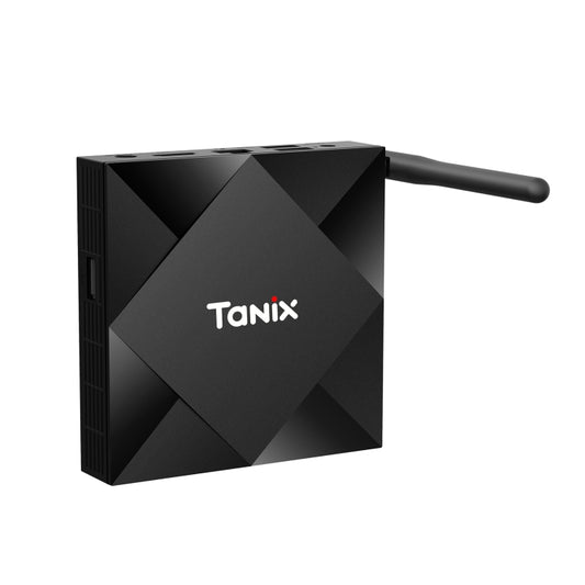 TANIX TX6s 4K Smart TV BOX Android 10 Media Player with Remote Control, Quad Core Allwinner H616, RAM: 4GB, ROM: 64GB, 2.4GHz/5GHz WiFi, Bluetooth, US Plug by buy2fix