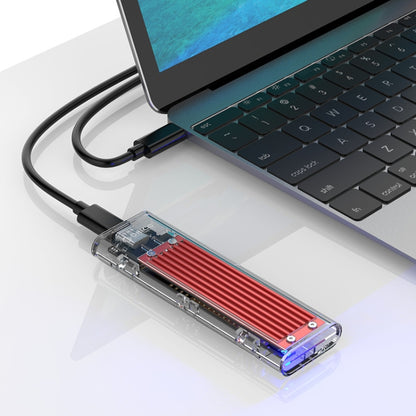 ORICO TCM2-C3 NVMe M.2 SSD Enclosure (10Gbps)(Red) - HDD Enclosure by ORICO | Online Shopping UK | buy2fix