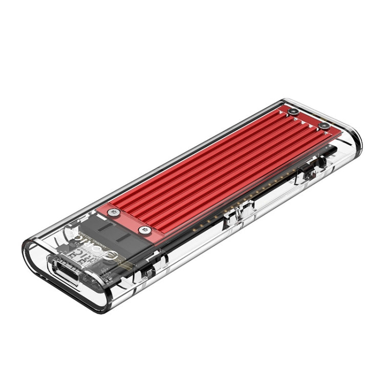 ORICO TCM2-C3 NVMe M.2 SSD Enclosure (10Gbps)(Red) - HDD Enclosure by ORICO | Online Shopping UK | buy2fix