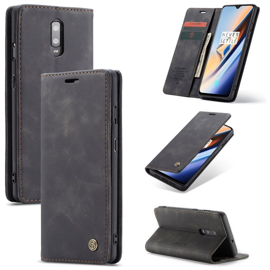 CaseMe-013 Multifunctional Horizontal Flip Leather Case with Card Slot & Holder for Galaxy S10 5G(Black)