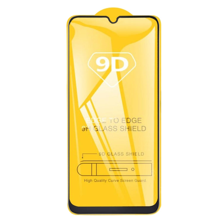 9D Full Glue Full Screen Tempered Glass Film For Galaxy A20 & A30 & A50 & M30 - Samsung Accessories by buy2fix | Online Shopping UK | buy2fix