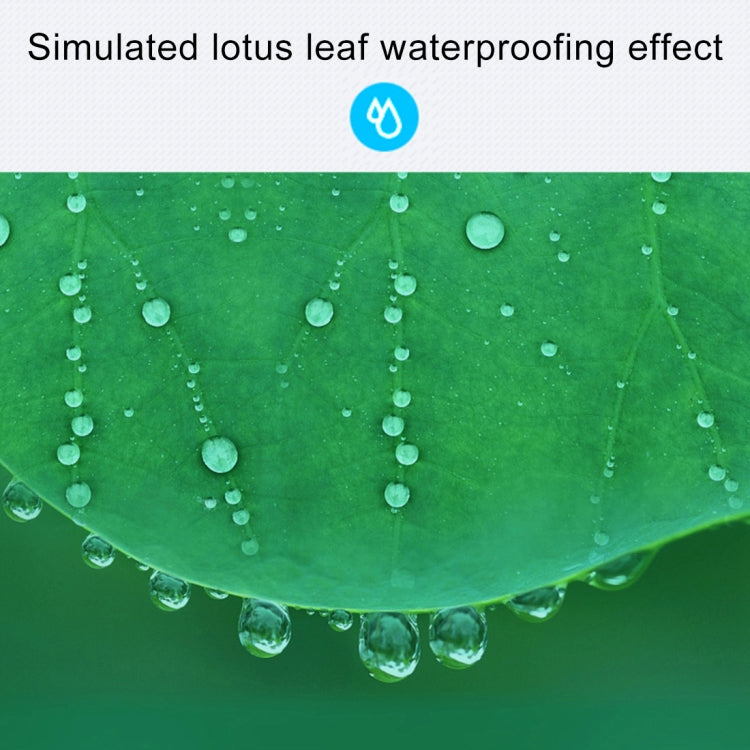 For Toyota Cruiser Car PET Rearview Mirror Protective Window Clear Anti-fog Waterproof Rain Shield Film by buy2fix