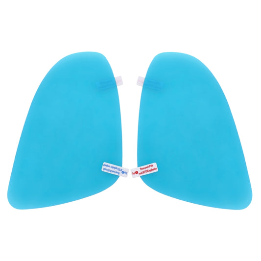 For Citroen C6 Car PET Rearview Mirror Protective Window Clear Anti-fog Waterproof Rain Shield Film by buy2fix