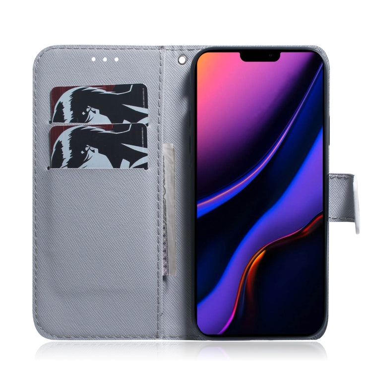 For iPhone 11 Pro Max 3D Colored Drawing Horizontal Flip Leather Case, with Holder & Card Slot & Wallet (Oil Painting Owl) by buy2fix
