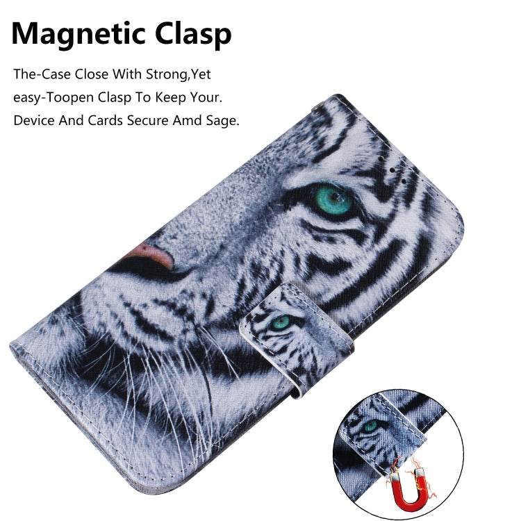 For iPhone 11 Pro Max 3D Colored Drawing Horizontal Flip Leather Case, with Holder & Card Slot & Wallet (Tiger) by buy2fix