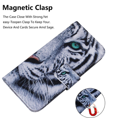 For iPhone 11 Pro Max 3D Colored Drawing Horizontal Flip Leather Case, with Holder & Card Slot & Wallet (Tiger) by buy2fix