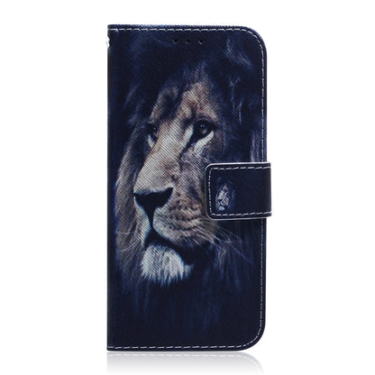 For iPhone 11 3D Colored Drawing Horizontal Flip Leather Case, with Holder & Card Slot & Wallet (Lion) by buy2fix