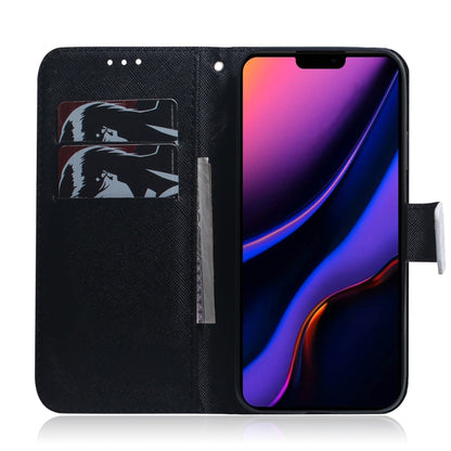 For iPhone 11 3D Colored Drawing Horizontal Flip Leather Case, with Holder & Card Slot & Wallet (Wolf and Dog) by buy2fix