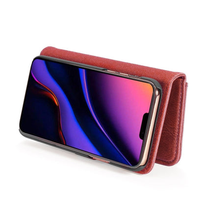 For iPhone 11 Pro Max DG.MING Crazy Horse Texture Flip Detachable Magnetic Leather Case with Holder & Card Slots & Wallet (Red) - iPhone 11 Pro Max Cases by DG.MING | Online Shopping UK | buy2fix