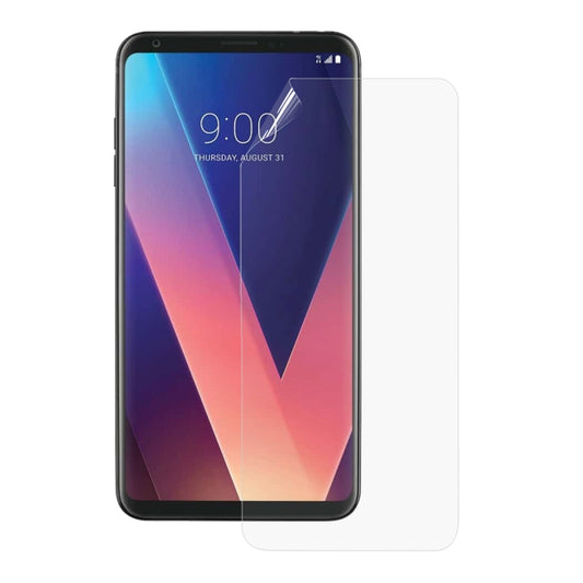 Soft Hydrogel Film Full Cover Front Protector for LG V30 Plus by buy2fix