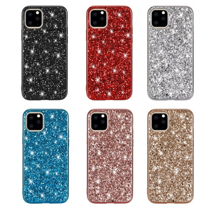 Glitter Powder Shockproof TPU Protective Case for iPhone 11(Gold) by buy2fix