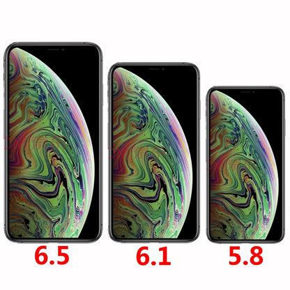 For iPhone 11 Pro Max Calf Pattern Double Folding Design Embossed Leather Case with Wallet & Holder & Card Slots (6.5 inch)(Black) by buy2fix