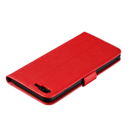 Feather Pattern Litchi Texture Horizontal Flip Leather Case with Wallet & Holder & Card Slots For iPhone 7 Plus / 8 Plus(Red) by buy2fix