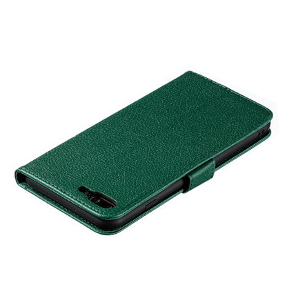 Feather Pattern Litchi Texture Horizontal Flip Leather Case with Wallet & Holder & Card Slots For iPhone 7 Plus / 8 Plus(Green) by buy2fix