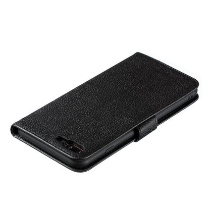 Feather Pattern Litchi Texture Horizontal Flip Leather Case with Wallet & Holder & Card Slots For iPhone 7 Plus / 8 Plus(Black) by buy2fix