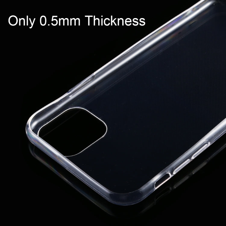 0.5mm Ultra-Thin Transparent TPU Protective Case for iPhone 11 Pro - Apple Accessories by buy2fix | Online Shopping UK | buy2fix